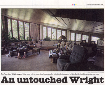 FrankLloydWright house in Orinda California