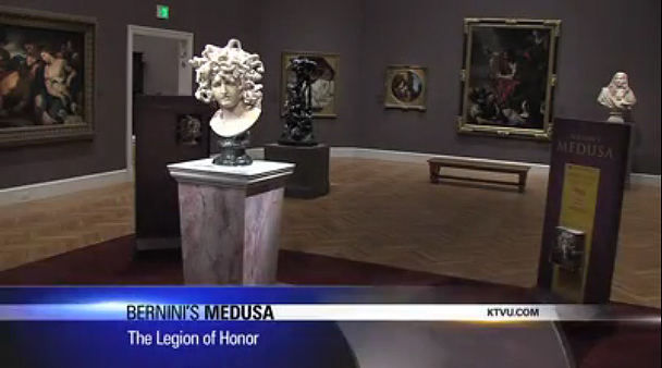 Faux pedestal for Medusa sculpture - Legion of Honor Museum, SF